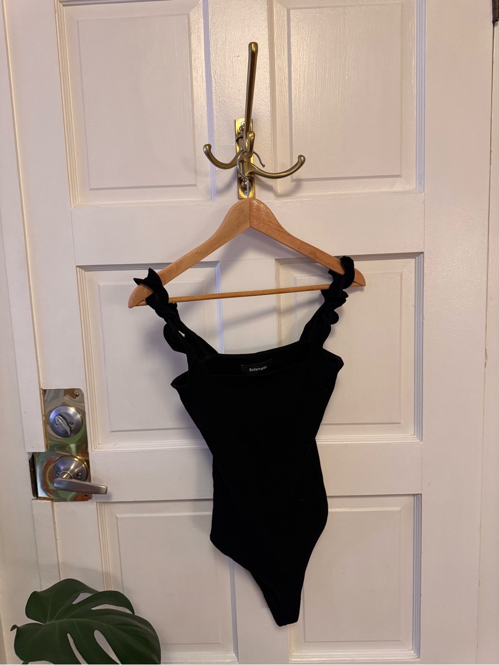 Reformation Hampton Ruffle Bodysuit - Picture 4 of 5